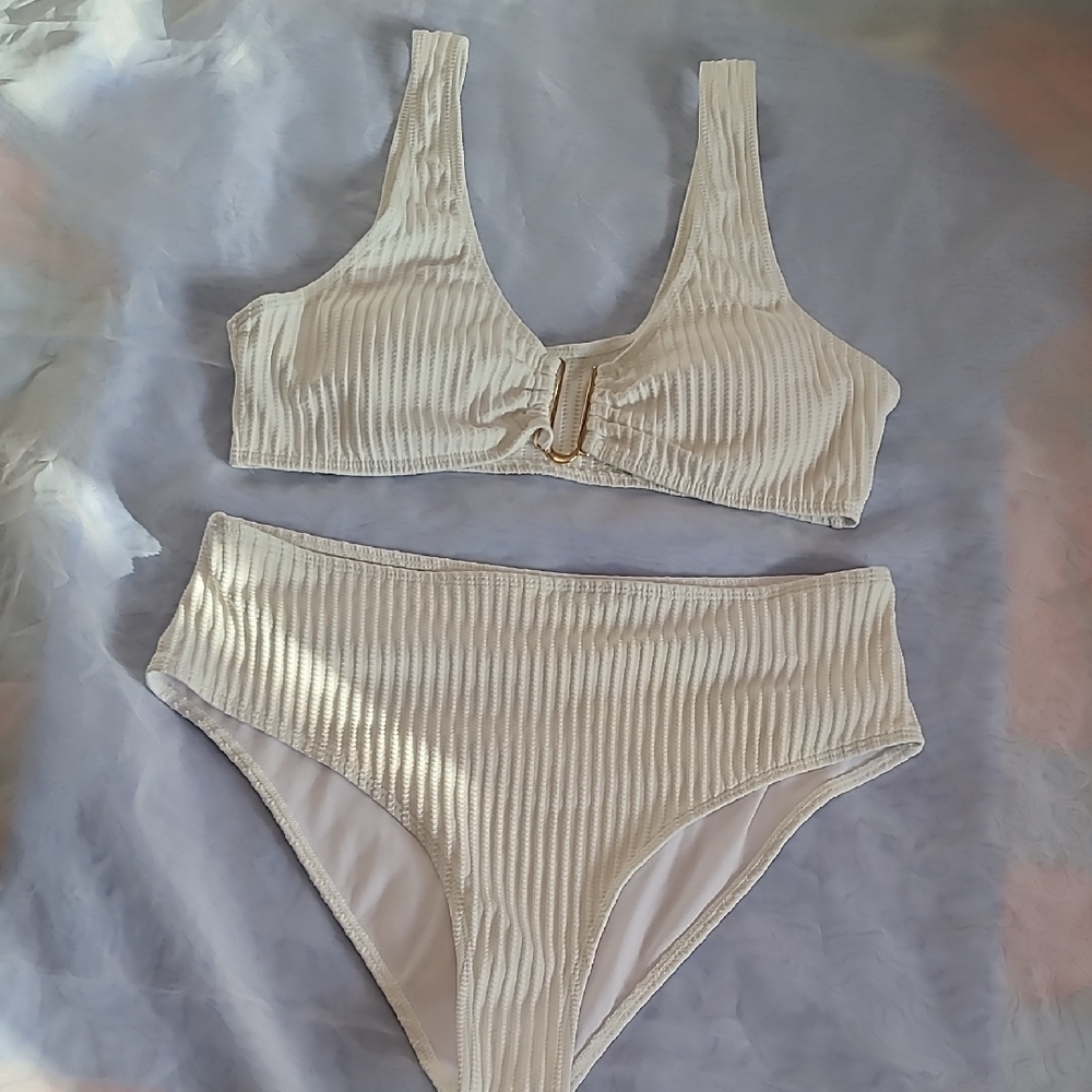 Write Ribbed Bikini Set Size L - Picture 2 of 6